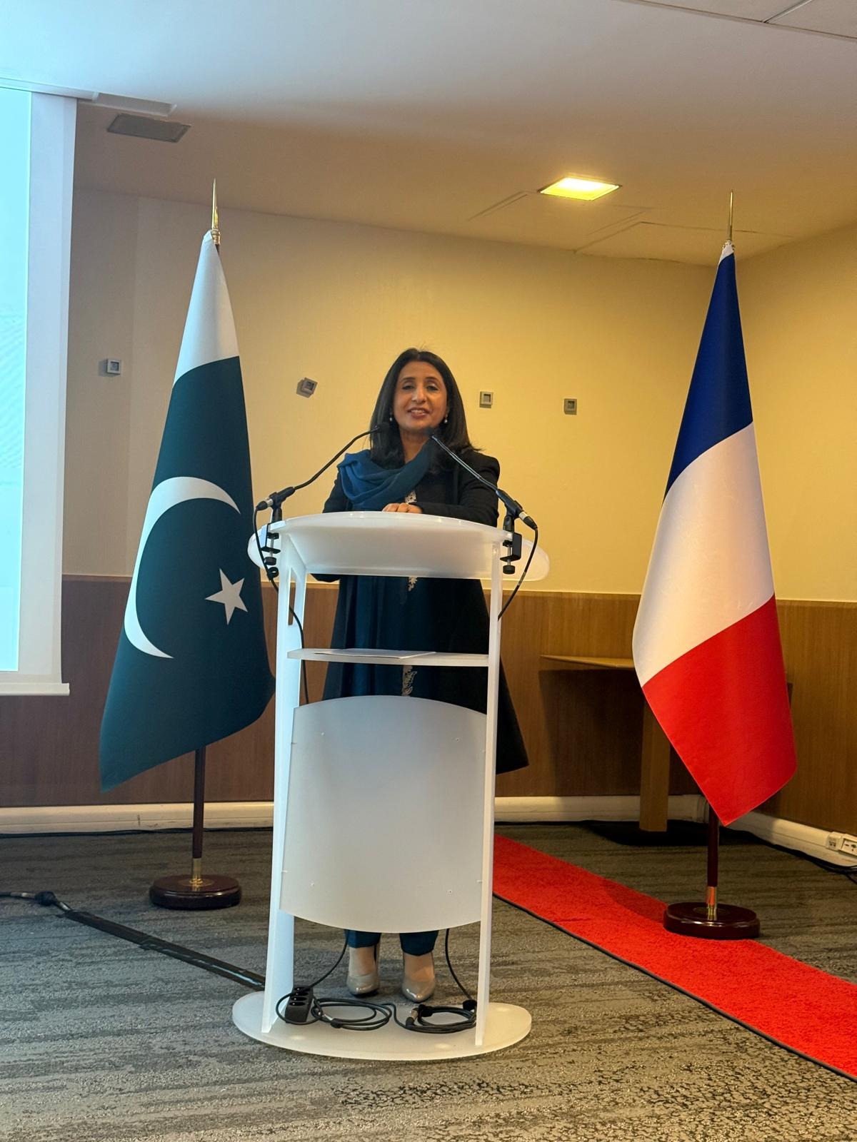 Her excellency-ambassador of Pakistan in France